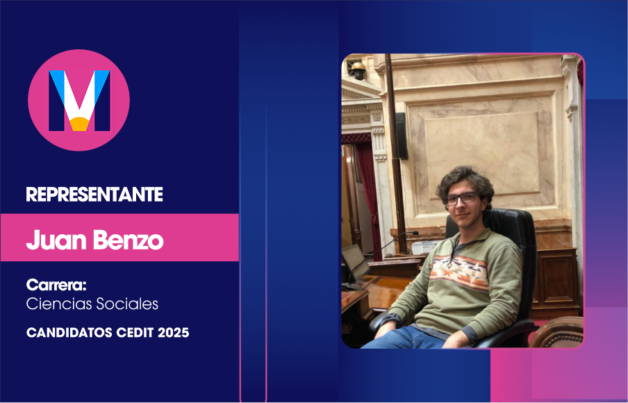 Juan Benzo - Representante de Ciencias Sociales